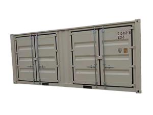 Conteneur de transport de marchandises sèches de 20 pieds avec ouverture latérale et 2 portes, à vendre - Product Image 2