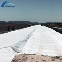 Tapis géotextile stabilisé aux UV pour le contrôle de l'érosion des pentes, le revêtement des canaux et la protection des réservoirs, norme ASTM