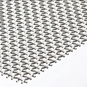 #4 #5 #6 #8 304 Stainless Steel Mesh 1.5 2 2.5 2.8 4 Mm Hole 304 Stainless Steel Heavy Duty Woven Wire Mesh