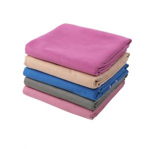Serviette de sport portable légère en microfibre tissée, à séchage rapide, absorbante, couleur unie, pour la gym, la plage et le camping - Product Image 1