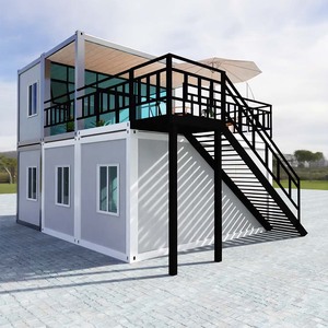 Mur-rideau en verre avec balcon pour <span class=keywords><strong>espaces</strong></span> de loisirs et cafés, balustrades sécurisées, taille de balcon personnalisable - Product Image 1