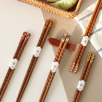 Vorrätige Moderne Luxus-Hochzeits-Holzstäbchen mit Logo