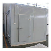 Unidad condensadora de refrigeración de 20 HP 10HP 25HP Unidades de compresor de tornillo refrigeradas por aire Sistemas de Refrigeración Industrial Evaporador Cámara fría