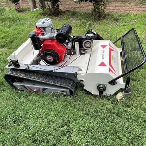 Miễn phí vận chuyển động cơ diesel điều khiển từ xa Crawler Máy cắt cỏ khởi động điện - Product Image 4