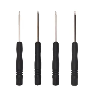 Black 85mm Length Pentalobe Torx Phillips Slotted Hex Magnetic Mini Screwdriver For IPhone Computer