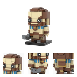 Kits de Ladrillos MOC de Creatividad de Películas de Anime, Contenedor Khal <span class=keywords><strong>Drogo</strong></span>, Ladrillos de Construcción DIY, Juguetes de Bloques para Niños MOC7783 - Product Image 3