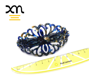 Barrettes bouclées en acétate de tortue, accessoire pour décorer les <span class=keywords><strong>cheveux</strong></span>, 100 pièces, courbe, à la française, épaisses et accessoire de coiffure pour femmes - Product Image 4