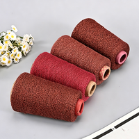 Fil de coton recyclé durable Air Spun, max 32 fils, doux, pour tricot et tissage, idéal pour les accessoires textiles ménagers