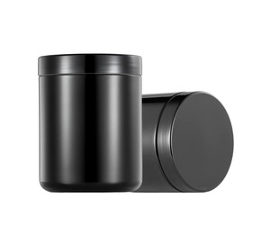 16oz 500ml HDPE Đen UV bóng Pill container chế độ ăn uống bổ sung nhựa Jar - Product Image 5