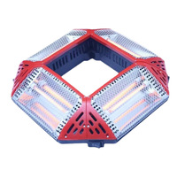Chauffe-table de Mahjong entièrement automatique, accessoire de chauffage électrique économe en énergie, colonne verticale universelle à quatre pieds en plastique
