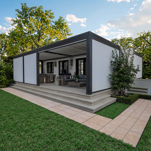 เต็นท์แบบบานเกล็ดทำจากอลูมิเนียมอัลลอยแบบตั้งได้สำหรับบาร์บีคิวปาร์ตี้สวนหลังบ้าน - Product Image 1