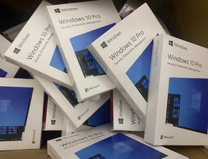 กล่องขายปลีก Windows <span class=keywords><strong>10</strong></span> Professional FPP พร้อมแฟลชไดรฟ์ USB พร้อมใบอนุญาตการเปิดใช้งานออนไลน์ทั่วโลก 100% รับประกัน 6 เดือน - Product Image 1