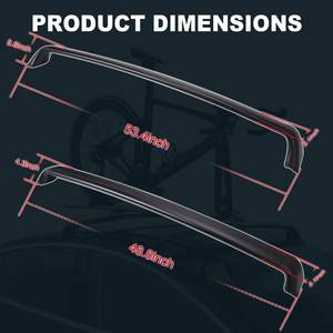 Accessoires <span class=keywords><strong>de</strong></span> <span class=keywords><strong>barre</strong></span> transversale porte-bagages sur le <span class=keywords><strong>toit</strong></span> canoë Kayak vélo barres <span class=keywords><strong>de</strong></span> <span class=keywords><strong>toit</strong></span> pour <span class=keywords><strong>Tesla</strong></span> modèle <span class=keywords><strong>3</strong></span> modèle Y - Product Image 3