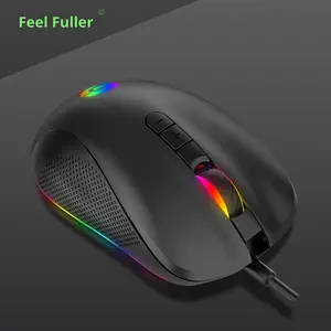 Souris de jeu filaire G5-L Fuller pour droitiers <span class=keywords><strong>E</strong></span>-Sports avec rétro-éclairage pour PUBG & CF <span class=keywords><strong>LOL</strong></span> dédié<span class=keywords><strong>e</strong></span> aux cafés Internet PC - Product Image 1