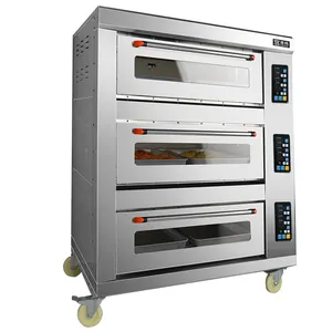 1 2 4 6 trays commercial oven equipment Fully Automatic baking bread and cake making oven Electrical Oven Bakery