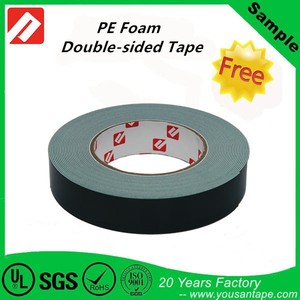 Ruban adhésif <span class=keywords><strong>mousse</strong></span> PE noir double face éponge douce pour coller <span class=keywords><strong>plaque</strong></span> d'immatriculation auto logo métal - Product Image 6