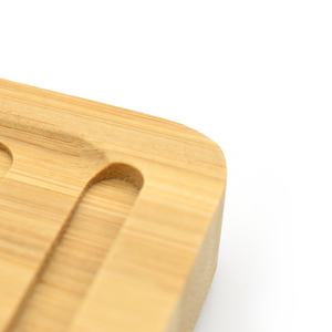 Porte-savon en bambou écologique le plus vendu, antidérapant, avec plateau auto-drainant - Product Image 5