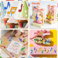 500 autocollants muraux en vinyle pailleté, auto-adhésifs, étanches, pour récompenses en classe, décorations d'enveloppes d'anniversaire et de journaux