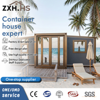 Maison d'hôtes préfabriquée pliable de 20 pieds, trois chambres, robuste et innovante, conforme aux normes néo-zélandaises, maison-conteneur extensible