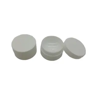 クリーム瓶10グラム白 Suppliers-10g PPホワイトメイクアップスモールクリームジャー、内蓋付き、アイクリーム用プラスチックホワイト化粧品容器
