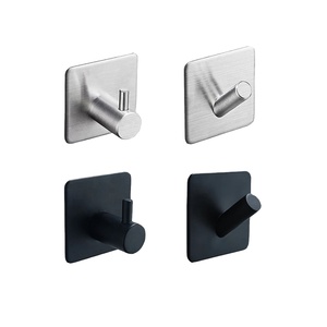 Self Adhesive Home Kitchen <b>Bathroom</b> Accessories <b>Hooks</b> Wall <b>Door</b> <b>Hook</b> Key Holder Rack Towel Hanger <b>Bathroom</b> Rack Robe <b>Hooks</b> - Product Image 5