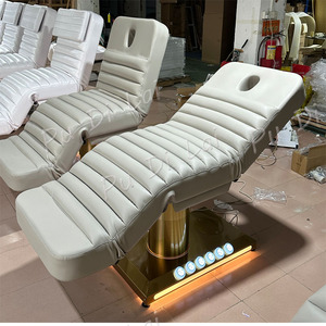 Sillón de Estética Eléctrico Reclinable Económico, Cubierta Cosmética, Silla de Belleza <span class=keywords><strong>para</strong></span> Salón, Bronceado, Masajes, Clínica, Cama de 80 cm - Product Image 5