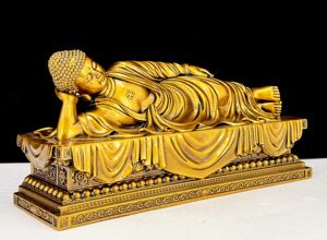 Statue de <span class=keywords><strong>bouddha</strong></span> endormi doré chinois Temple enchâssement <span class=keywords><strong>bouddha</strong></span> inclinable <span class=keywords><strong>bouddha</strong></span> Statue endormie Statue en résine - Product Image 4