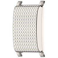 Boîtier de boucle de montre PC pour WHOOP 4.0 adaptateur de barre de ressort accessoires de bande de coque de protection avec cadre en diamant pour WHOOP 3.0