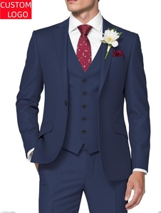 Nuevo Traje de <span class=keywords><strong>Hombre</strong></span> de Lujo Clásico de 3 Piezas, Talla Grande, <span class=keywords><strong>Impermeable</strong></span>, para Oficina, Ropa <span class=keywords><strong>Formal</strong></span> de Primavera y Otoño para <span class=keywords><strong>Hombre</strong></span>, 2026 - Product Image 2