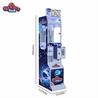 Mini machine à grue à monnayeur pour collection de poupées, armoire de jeu d'arcade à prix, en plastique, certifiée CE, 1 an, personnalisable