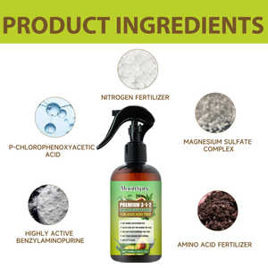 MoonSpry Premium 3-1-2 fertilizante líquido <span class=keywords><strong>en</strong></span> aerosol para <span class=keywords><strong>aguacate</strong></span>, maceta, Árbol frutal, crecimiento <span class=keywords><strong>de</strong></span> raíces del cabello, cuidado nutricional - Product Image 4