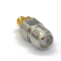 Adaptateur coaxial RF haute fréquence S MA/SMP-KKAG, connecteur coaxial à ondes millimétriques, 50 ohms, matériau en acier inoxydable