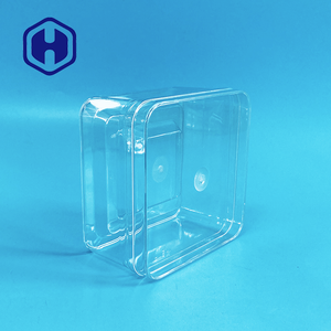 Scatole Alimentari Quadrate in Plastica PET Premium all'Ingrosso, Riciclabili, Senza BPA, per Patatine, Pizza, <span class=keywords><strong>Hamburger</strong></span> - Product Image 4