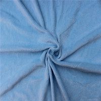 Tissu en peluche brossé, nouvelle étoffe velours pour confection de vêtements