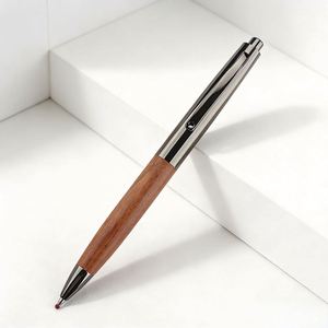 Rosewood Premium Press-Type Metal Ballpoint <b>Pens</b> Wholesale Promotional Personalized <b>Pens</b> with Custom logo for Corporate Events - Product Image 6