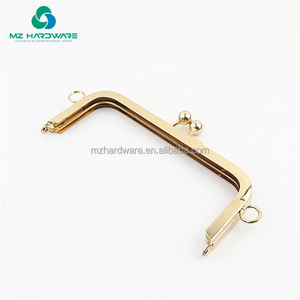 MZ Hardware Marco de Metal de Lujo para Bolsos con Hebilla Cuadrada y Cierre de Beso Bolso de Mano Impermeable y Portátil - Product Image 3