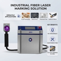 Nueva Máquina de Marcado Láser de Fibra CNC de Alta Precisión Independiente para Componentes Electrónicos, Chips de PCB, Impresión de Números de Serie