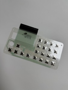 Película táctil transparente de 21 teclas de alta calidad con teclado industrial de contactos de metal para quiosco y cajero automático - Product Image 3