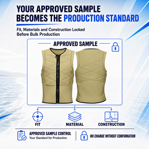 <span class=keywords><strong>Gilet</strong></span> de protection en néoprène personnalisé pour hommes, pour le kitesurf, <span class=keywords><strong>gilet</strong></span> de sauvetage en néoprène, <span class=keywords><strong>gilet</strong></span> de surf PWC pour jet-boat, ski nautique, voile - Product Image 4