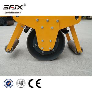 Xinsda 330KG marche derrière le rouleau à tambour unique pour la construction de routes avec engrenage de moteur de pompe à moteur Changfa - Product Image 3
