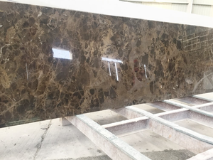 <span class=keywords><strong>Prix</strong></span> au mètre carré des carreaux de marbre brun Dark Emperador, Emperoer Emperoder, dalle de marbre brun chocolat Emperor, Breccia, découpée sur mesure - Product Image 4