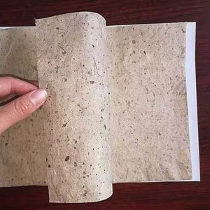 Vintage Mulberry Bark <b>Paper</b> <b>Thick</b> Organic Sheet For Wedding Invitation Card Making DIY Craft - Product Image 3
