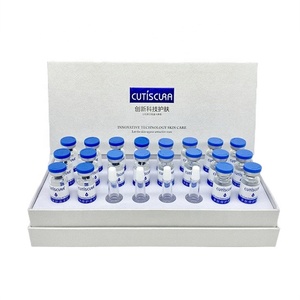 Nhãn hiệu riêng sửa chữa loại bỏ mụn trứng cá đánh dấu giữ ẩm làm dịu Độ nhạy màu xanh đồng Peptide EGF đông khô Bột kit - Product Image 1