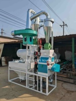 Moulin à farine de maïs électrique, appareil pour la production de farine de maïs pour la vente