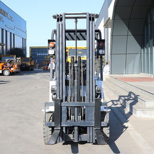 Бесплатная доставка, 1500 кг, 3 тонны 1,5 тонн, 3,5 тонн, Портативный Телескопический вилочный погрузчик с зарядным устройством, аккумулятор - Product Image 5