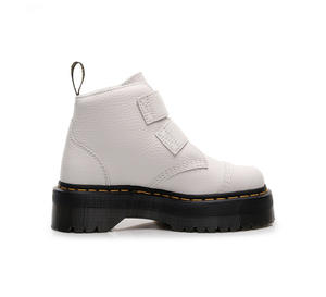 Botas de cuero con hebilla de flor Devon para mujer, botas de cuero con hebilla de punta redonda para otoño e invierno, <span class=keywords><strong>calzado</strong></span> para mujer - Product Image 4