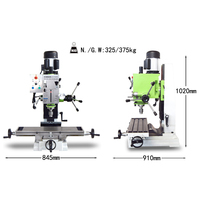 Machine de perçage et de fraisage compacte Zay7045fg 1500W (2HP) 800*2240mm, fonctionnement stable, technologie de pointe