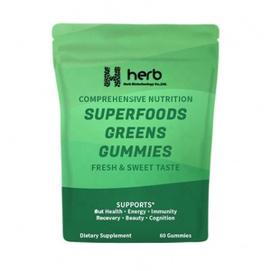 Gomitas de Frutas y Vegetales Superiores de Marca Privada OEM/ODM, Vitamina B12, Vitamina B3, Gomitas de Frutas y Vegetales Superiores Sin Gluten - Product Image 1