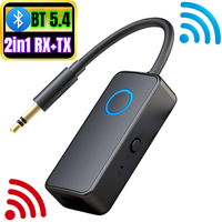 Émetteur-récepteur audio 2 en 1 3.5MM Bluetooth 5.4 pour TV PC Stéréo Son sans fil BT5.4 RX TX Adaptateur Low Latency BT 5.4 M30