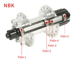 MEROCA-bujes de bicicleta de montaña, 5 rodamientos, <span class=keywords><strong>8</strong></span>, 9, 10, 11 <span class=keywords><strong>velocidades</strong></span>, carraca, Freehub, 6 peines, 32 Furos para <span class=keywords><strong>Cassette</strong></span> <span class=keywords><strong>Shimano</strong></span> HG - Product Image 4